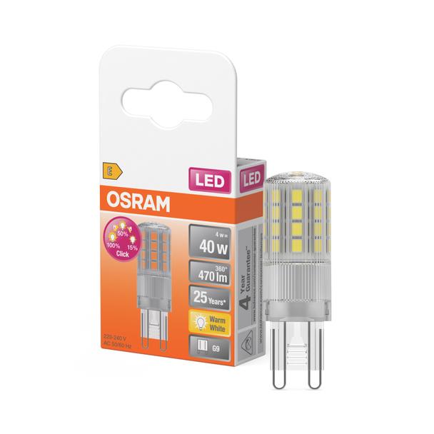 Lampa LED STAR+ non-dim PIN 4W 827 G9