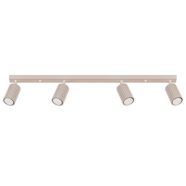 SOLLUX Plafon KARBON 4L taupe ; SL.1765