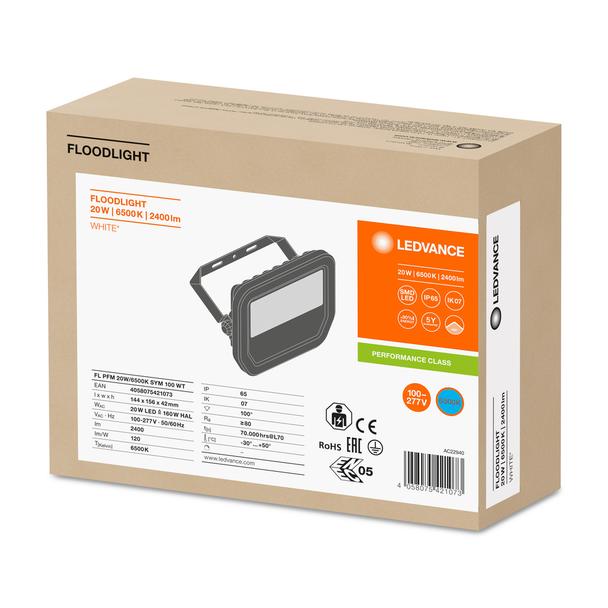 Naświetlacz FLOOD LED PERFORMANCE 20W 6500K SYM 100 white