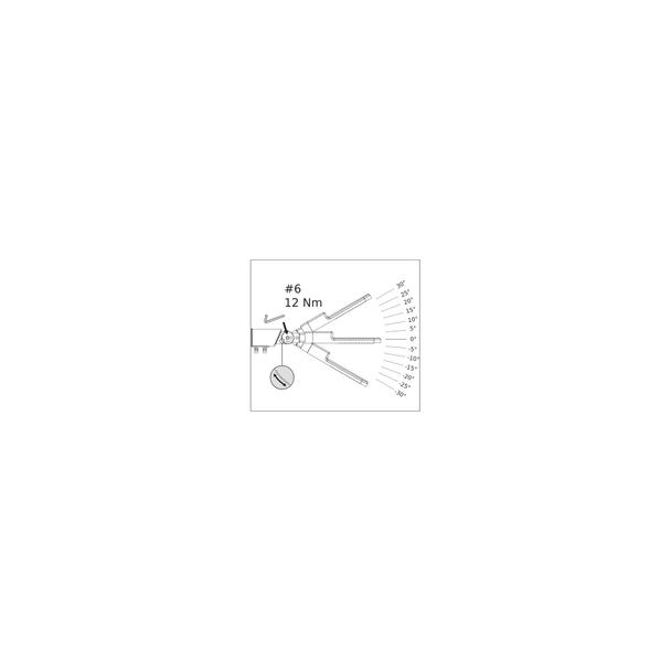 Oprawa SL AREA SPD LA V 90W 765 RV35ST GY