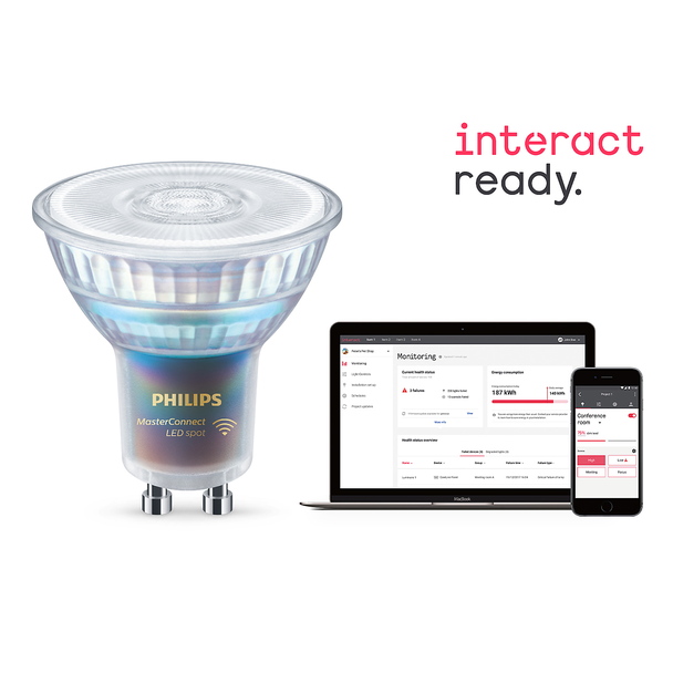 Żarówka LED ściemnialna 4,7W=50W 345lm 4000K barwa neutralna MC LEDspot IA 4,7-50W GU10 940 36st. 5 9,29002E+11 PHILIPS