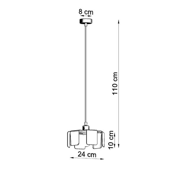 Sollux Lampa wisząca TULIP biały SL.0666