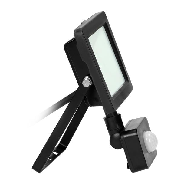ALLED 20W Naświetlacz LED z PIR, 1600lm, IP44, 4000K, Alu+szkło FL/R-1 ORNO
