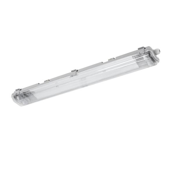 Limea LED TUBE 2x60 IP65, korpus ABS, klosz PC, zasilanie jednostronne