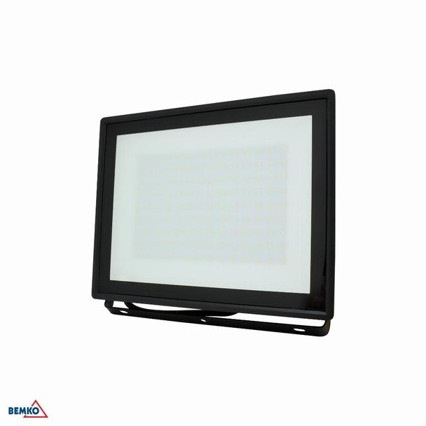 NAŚWIETLACZ LED SMD KASTEL2 100W 6500K 8760LM IP65 CZARNY C64-LFK2-100BL-6K BEMKO