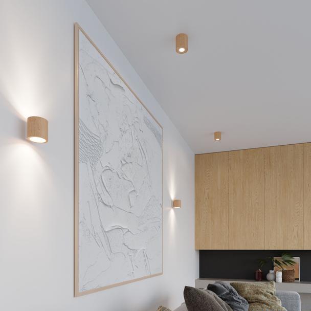 Sollux Kinkiet ORBIS naturalne drewno SL.0490