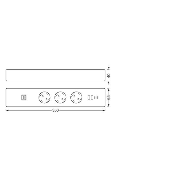Gniazdko SMART+ WIFI 3 WAY PLUG EU