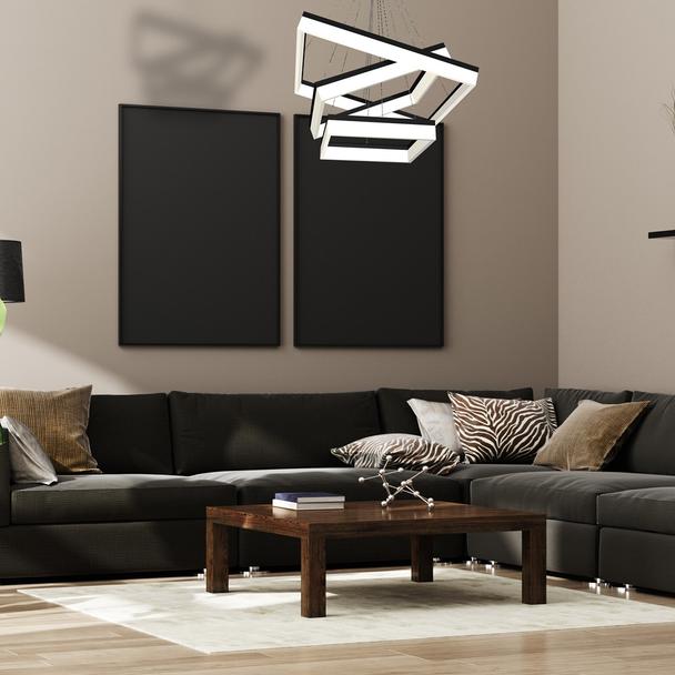 lampa wisząca LED Nero 140W 9800lm 4000K ML083 Milagro