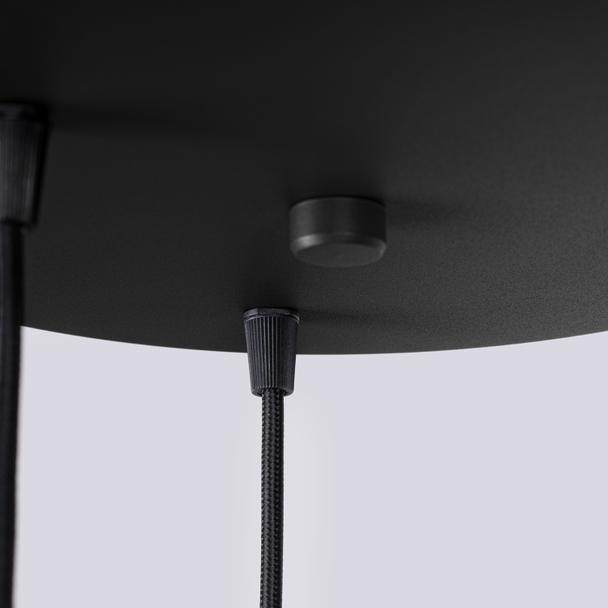 Lampa wisząca HALO 3P czarna