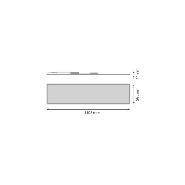 Oprawa PANEL COMFORT 1200 P 33W 840 PS