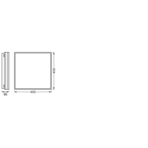 Oprawa SMART+ WIFI ORBIS MAGNET 450X450 TW WT