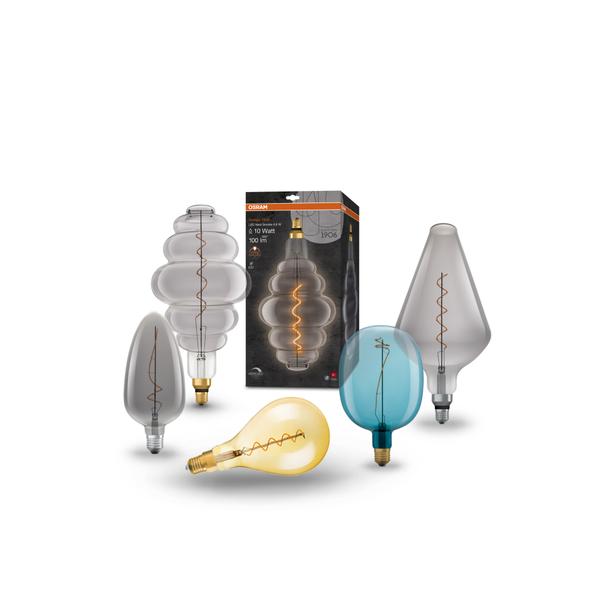 Lampa LED Vintage 1906 BALLON BLUE dim 4,5W/816 E27