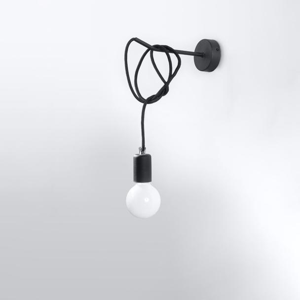 Sollux Kinkiet EDISON czarny SL.0373