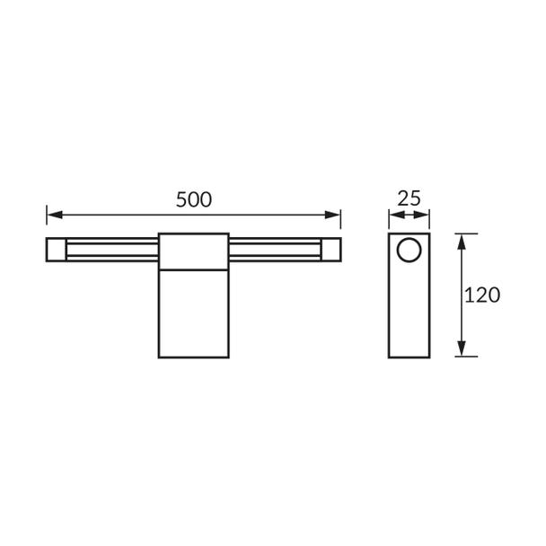 Oprawa dekoracyjna PASO LED 12W WHITE NW 04114 IDEUS