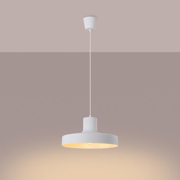Sollux Lampa wisząca BILO biała