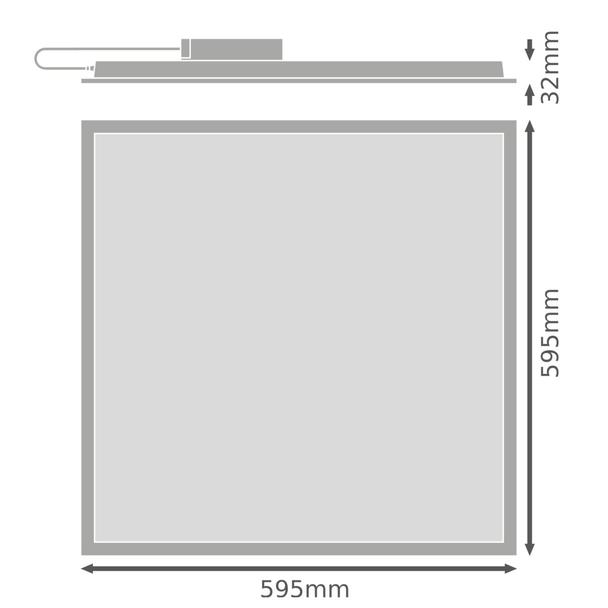 Oprawa PL ECO 600 E 36W 840