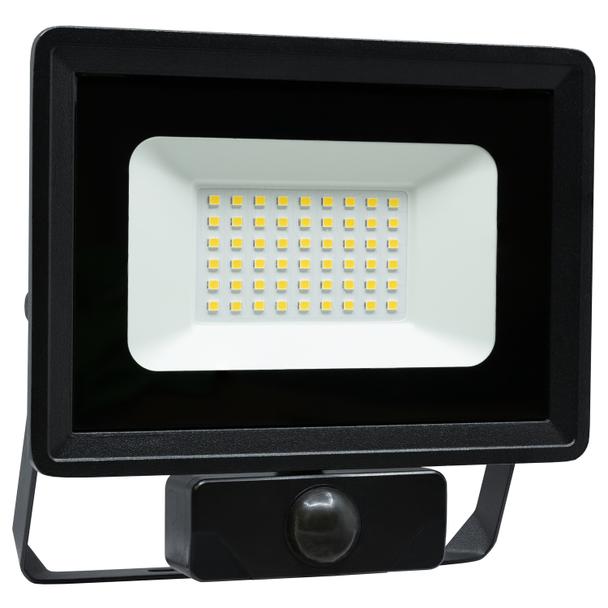 NAŚWIETLACZ LED XENO3 50W Z CZUJNIKIEM RUCHU IP65 100LM/W NEUTRALNY BIAŁY ANLUX