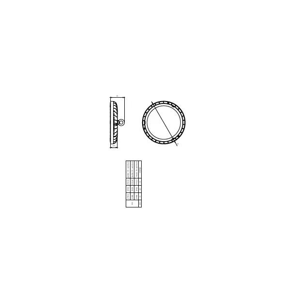 Oprawa Highbay PILA BY007P G2 100W 10000lm IP65 4000K barwa neutralna WBK LED100S/ 840 PSU WB 9,11402E+11 PHILIPS