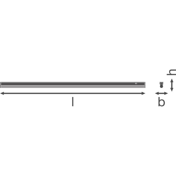 Oprawa liniowa LINEAR COMPACT SWITCH 900 12W 4000K