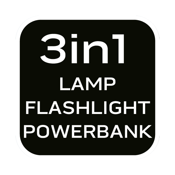 Lampa biwakowa akumulatorowa 500 lm powerbank + dynamo 3w1 SMD LED NEO TOOLS GTX 99-118 GTX Poland
