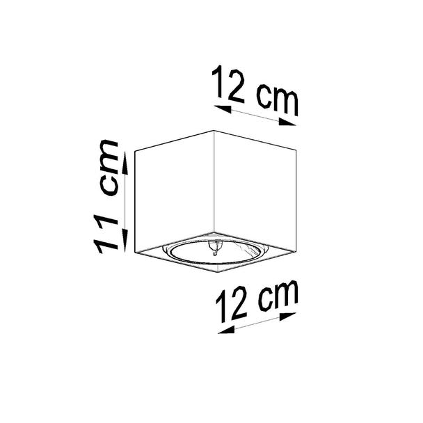 Sollux Plafon BLAKE szary SL.0699
