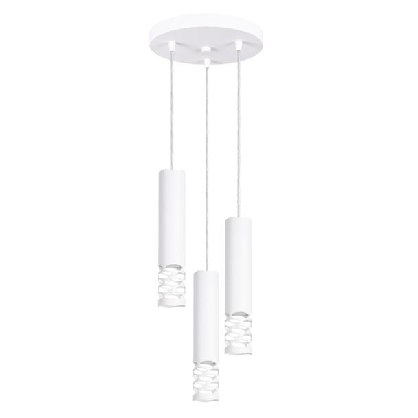 Sollux Lampa wisząca LIRO 3P biały