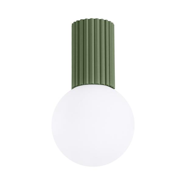Plafon HALO zielony oliwkowy IP44
