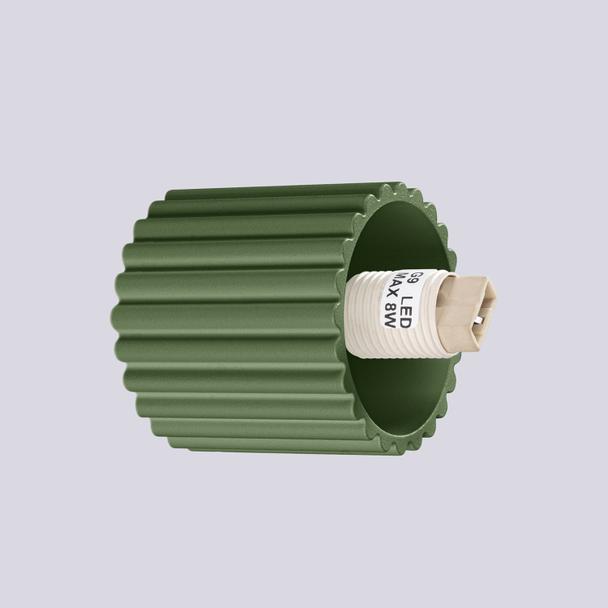 Kinkiet HALO zielony oliwkowy IP44