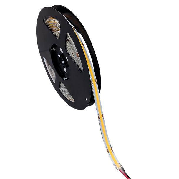 LCOB 10W/M 24 IP65-NW Taśma LED rolka 5m 24 DC LCOB 10W/M 24 IP65-NW barwa biała 4000K 1m = 920Lm Ra 33369 KANLUX