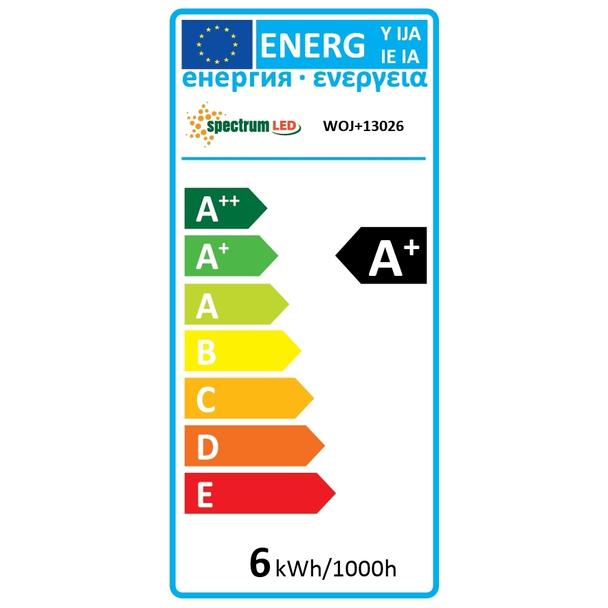 LED ŚWIECOWA E-14 230V 6W WW SPECTRUM