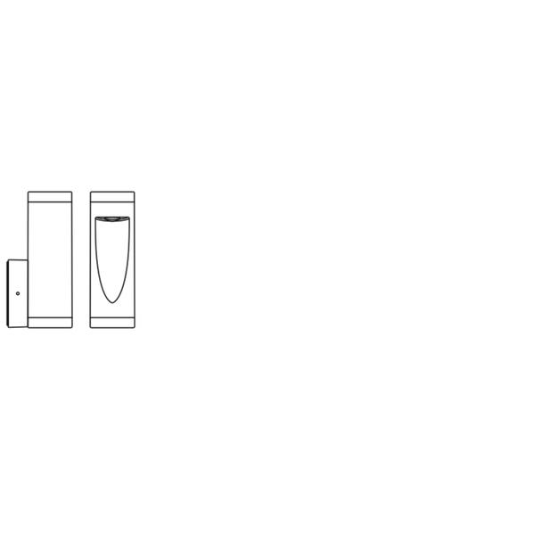 Oprawa SMART OUTD WIFI TRUNK SQ WALL RGBW