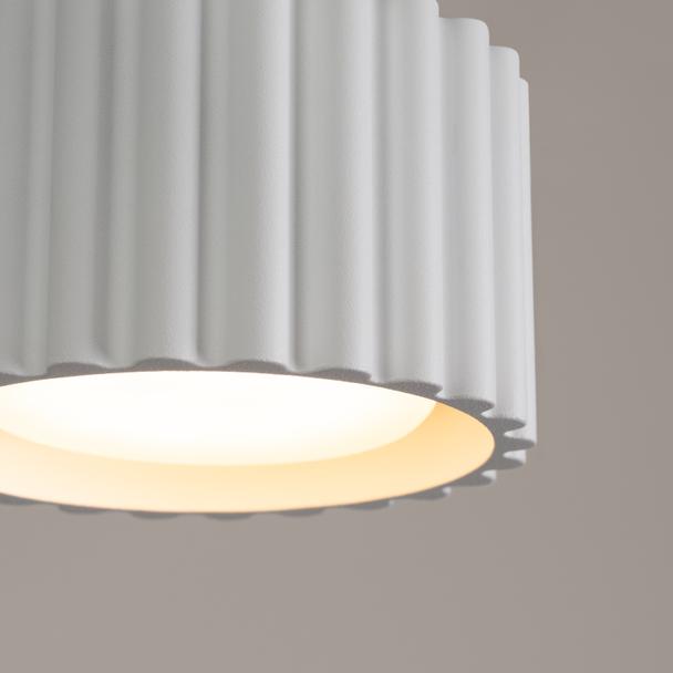 SOLLUX Plafon AURA 1 biały Gx53 ; SL.1782