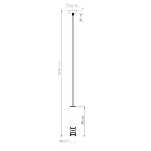Sollux Lampa wisząca LAMI 1 biały