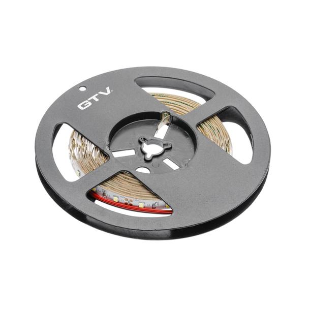 GTV TAŚMA FLASH 2835, 300 LED NEUTRALNY BIAŁY 4000K, 30W, BEZ ŻELU 8mm, ROLKA 5m, 12V LD-2835-300-20-CB GTV Poland