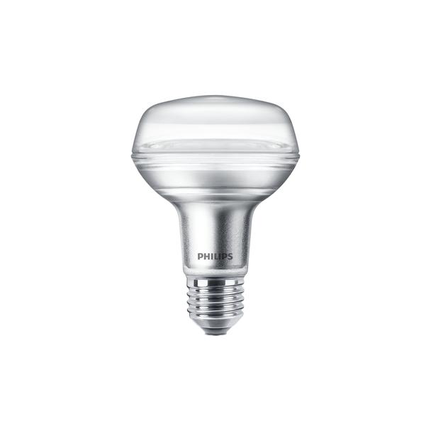 Żarówka LED 4W=60W 345lm 2700K barwa ciepła LEDspot 4-60W R80 E27 827 36st. 9,29002E+11 PHILIPS