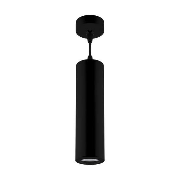 LAMPA WISZĄCA WESPA GU10 CZARNA OPRAWA 03499 IDEUS
