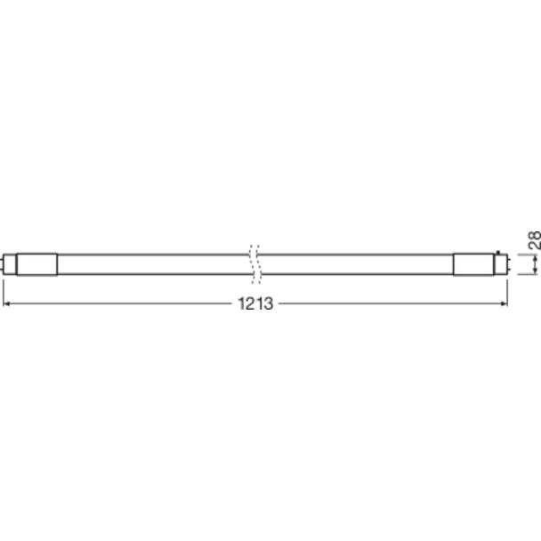 Tuby LED T8 CONNECTION 1200mm 16W 865