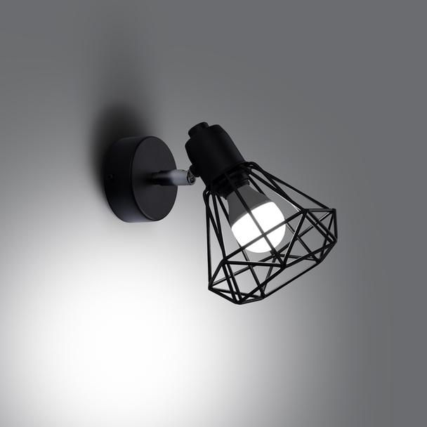 Sollux Kinkiet ARTEMIS 1 czarny SL.1105