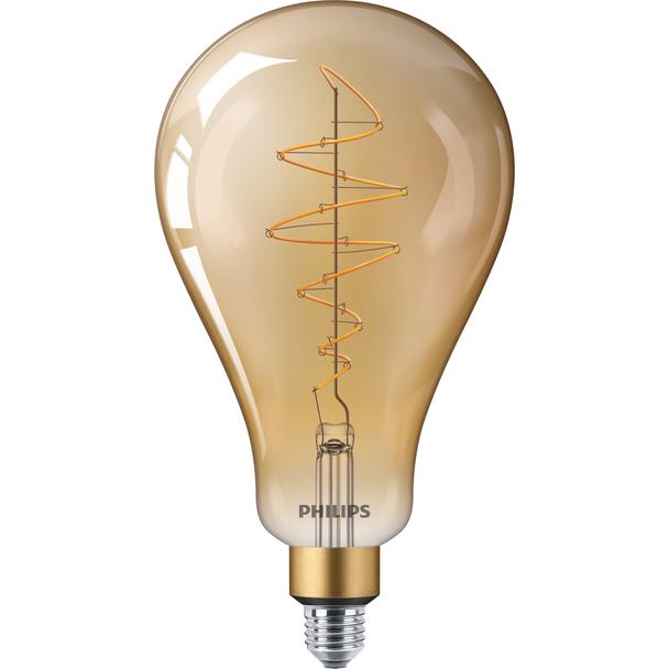 Żarówka LED ściemnialna 7W=40W 470lm 1800K LED classic-giant 40W E27 A160 GOLD 9,29003E+11 PHILIPS