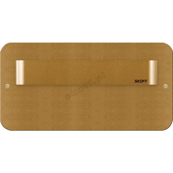 SALSA MAX SHORT – M (mosiądz mat) / WW (ciepły biały)   [obud. Aluminium + lakier] [IP 66]