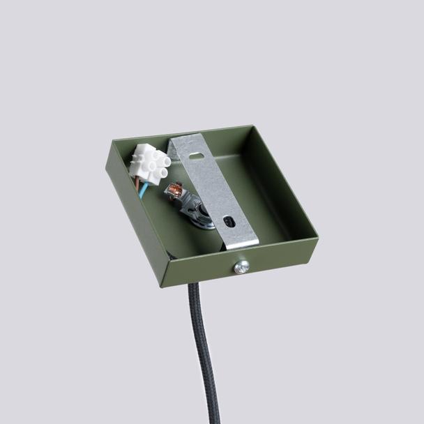 Sollux Lampa wisząca LAGOS 1 zielona oliwka SL.1484