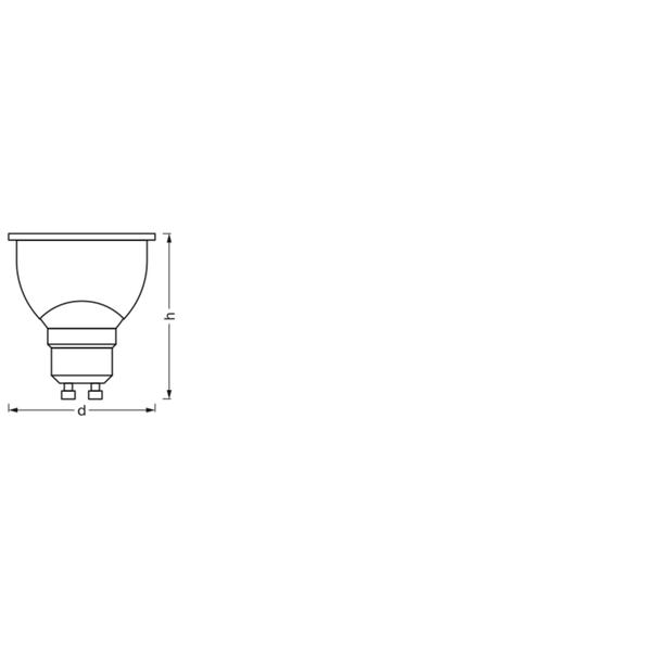 Lampa SUN@HOME SPOT PAR16 40 GU10 TW