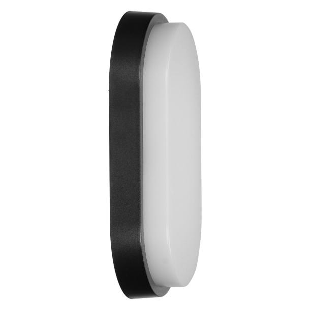 NEFRYT LED 15W, oprawa ogrodowa, 1100lm, IP54, 4000K, czarna AD-OP-6147BLPM4 ORNO