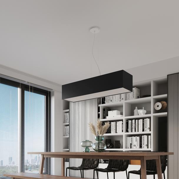Sollux Żyrandol SANTA BIS 80 czarny SL.0780