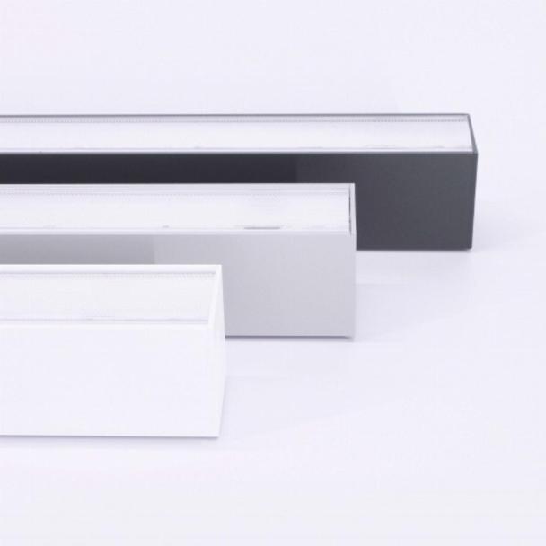 OPRAWA LINIOWA QUALIS 116CM 36W 5040lm 4K CZARNA KLOSZ PC MIKRO (24W-3360lm/30W-4200lm/42W-5880lm) C27-QLS-116A-36B-840B-9005A-1A BEMKO