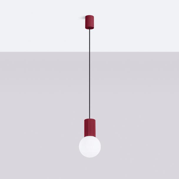 Lampa wisząca HALO 1 burgund