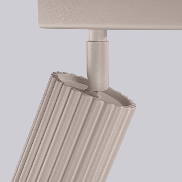 SOLLUX Plafon KARBON 6L taupe ; SL.1766