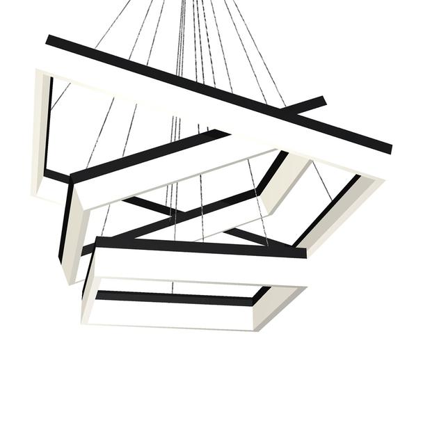 lampa wisząca LED Nero 140W 9800lm 4000K ML083 Milagro