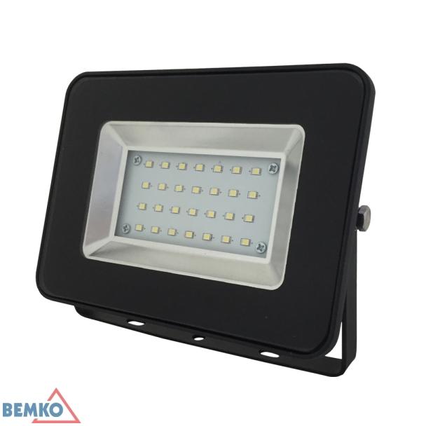 NAŚWIETLACZ LED SMD LOFOT 20W 4000K 1750LM IP65 CZARNY S-C65-LFS-020BL-4K BEMKO