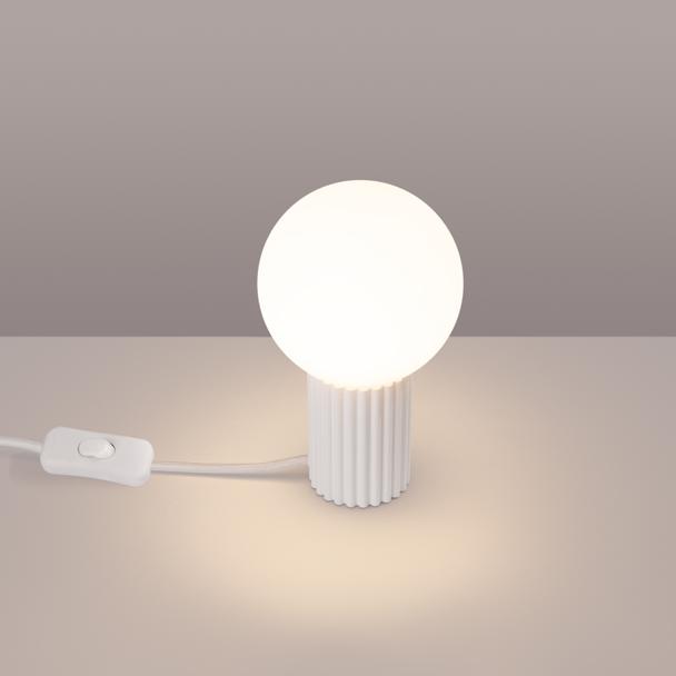 Lampa biurkowa HALO biała